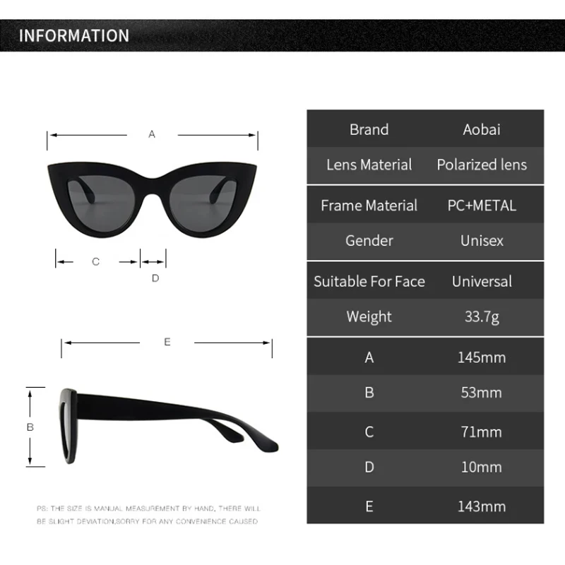 European And N Retro Cat-eye Sunglasses Female Face-shaving Sunglasses Car 12121