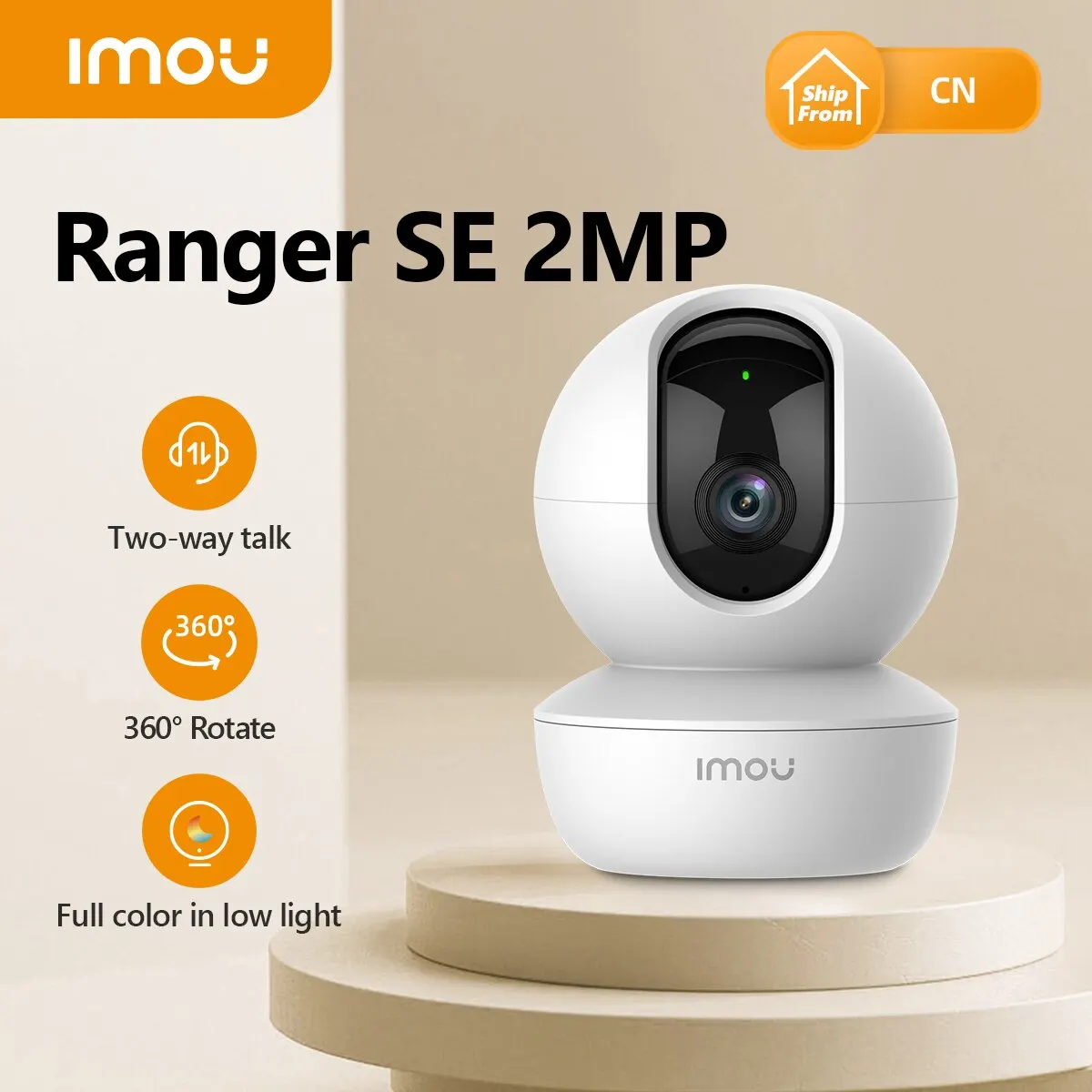  IMOU Indoor Security Camera Ranger SE 2MP 4MP AI Human Detect Camera Surveillance Wireless IP 4X Digital Zoom Camera 
