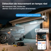 WONSDAR 2 pièces caméra PTZ caméra IP extérieure Surveillance vidéo WiFi caméra Protection de sécurité à domicile détection de mouvement alarme iCsee 5