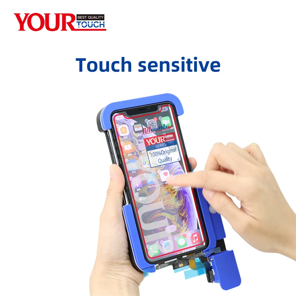 Musttby 5pcs OEM Front Outer Touch Screen Digitizer Glass With OCA Goose Hollow Replacement For iPhone X Xs 11 12 pro max Sensor