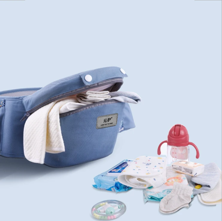 New 0-48 Month Ergonomic Baby Carrier Infant Baby Hipseat Carrier 3 In 1 Front Facing Ergonomic Kangaroo Baby Wrap Sling 5