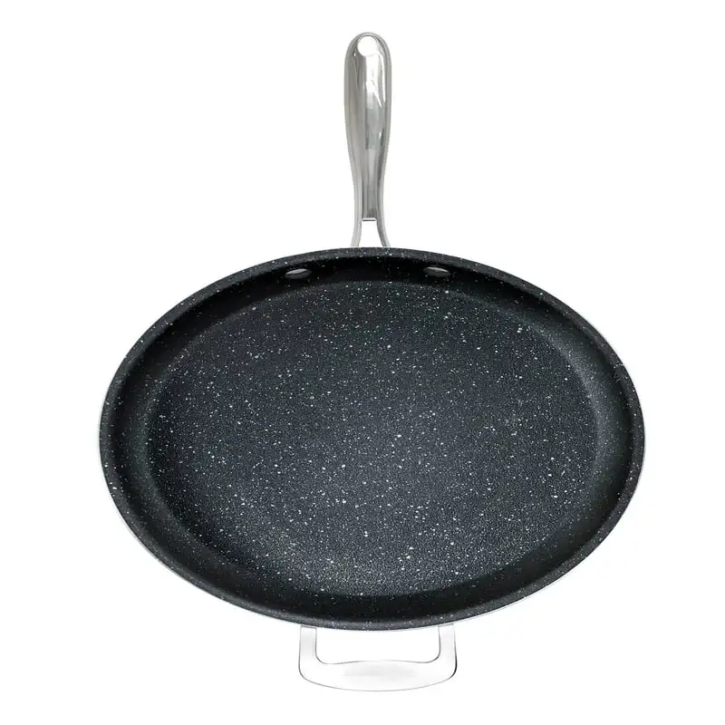 

Nonstick 14 inch Nonstick Frying Pan, Family Sized Open Skillet Cake pan for baking in square cake pan Air fryer silicone Pizza