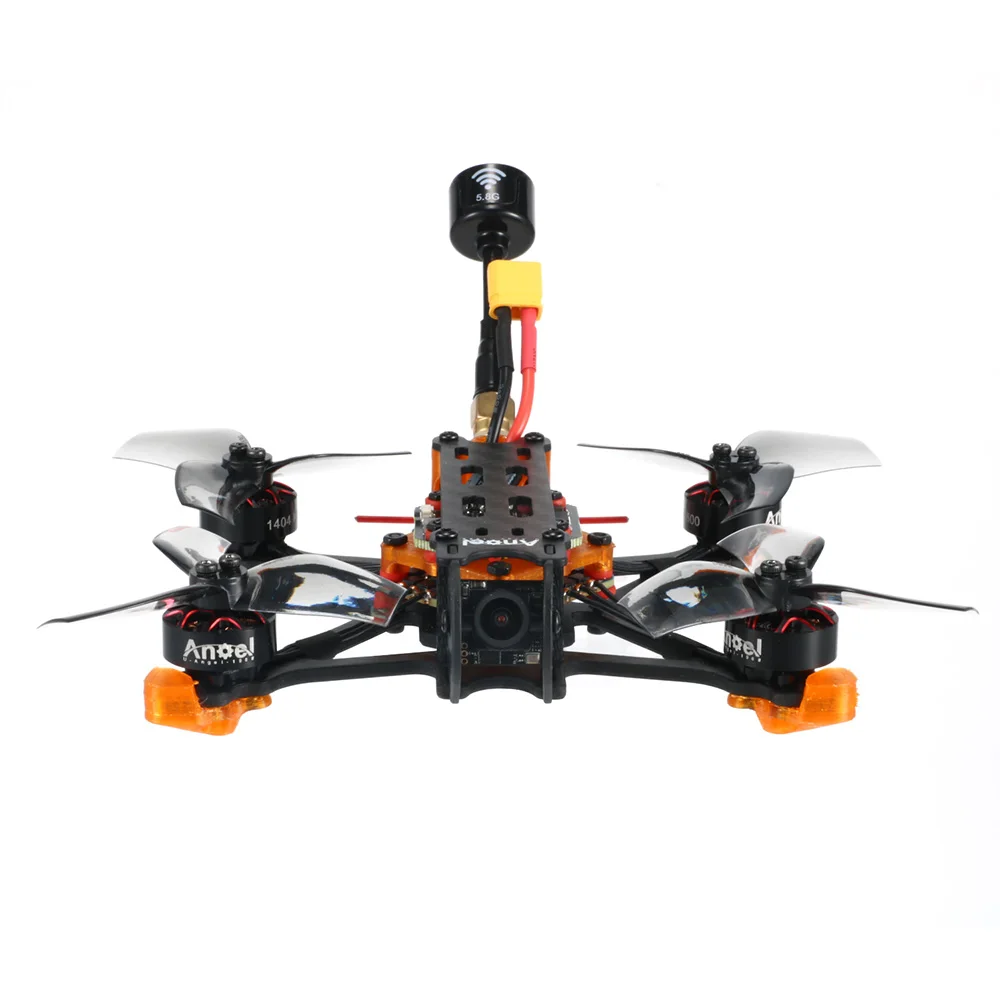 Drone FPV Angel25 2.5 pouces PNP BNF ELRS 915Mhz 2.4G avec batterie, prêt à voler.