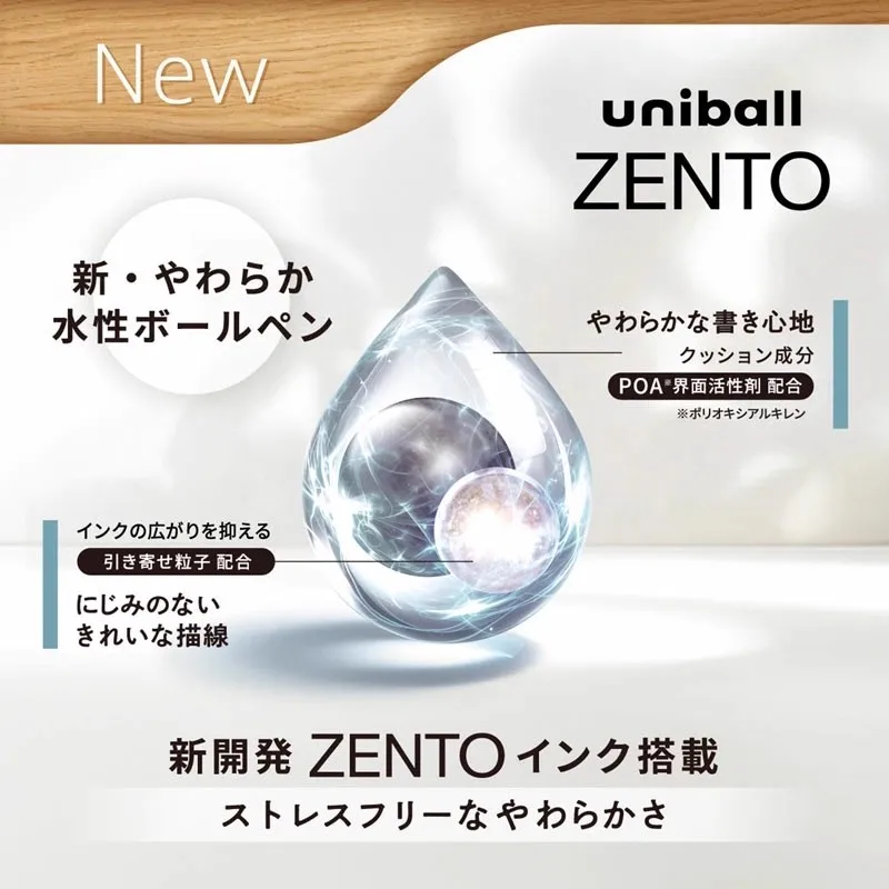 Eco-Friendly Water-Based Gel Pen with Stylish Barrel and Long-Lasting Grip