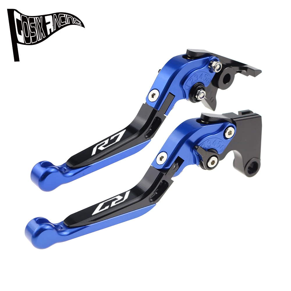 

Fit For YZF-R7 2022-2023 Folding Extendable Brake Clutch Levers YZFR7 YZF R7 Motorcycle CNC Accessories Adjustable Handle Set