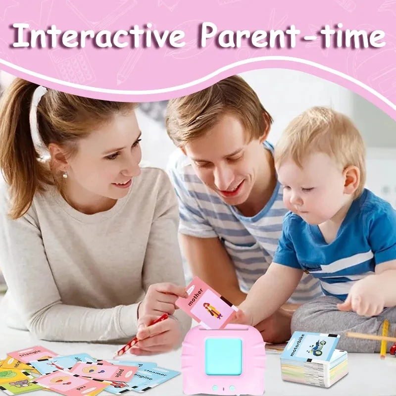 Children's Educational Early Education Machine Flash Cards Electronic Audio Book Learning Machine Card Machine Toy Gift 6