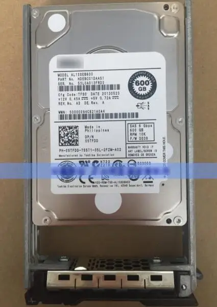 

AL13SEB600 600G 10K SAS 2.5 inch 5TFDD AL13SEB600 HDD Server Disk AL13SEB600 600G 10K SAS 2.5 inch 5TFDD AL13SEB600 HDD Server