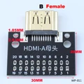 B Female HDMI