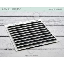 New for 2022 Arrive Simple Stripe Silicone Stamps Diy Scrapbook Diary Decoration Embossed Paper Card Album Craft Template