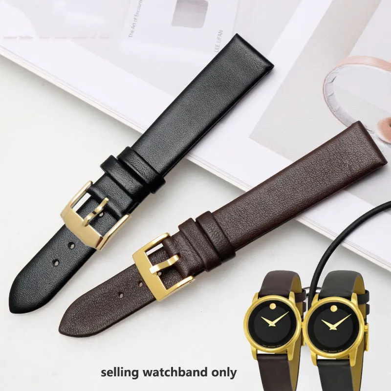 Premium Soft Leather Watch Strap - Versatile Sizes
