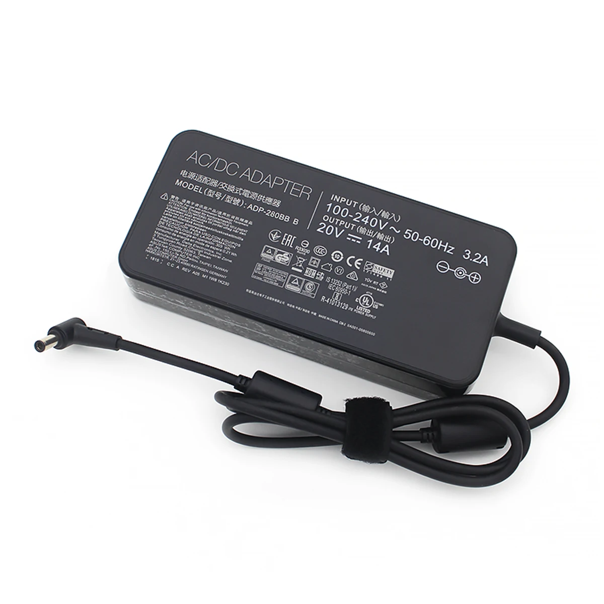 

20V 14A 280W 6.0x3.7mm ADP-280BB B AC Adapter Laptop Charger For Asus ROG GX551QS GX551QR GX703HS GX703HR GX703HM G732LWS