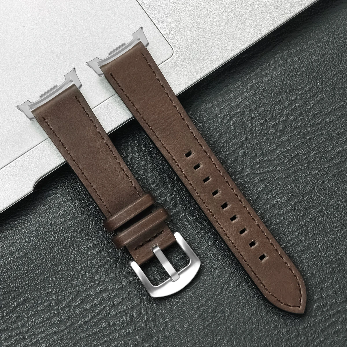 Premium Leather Strap - Quick Release Band for Watches, Classic Leather Bracelet Accessories