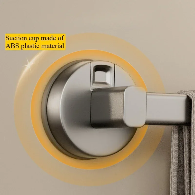 Suction cup installation towel rack slipper rack multifunctional wall mounted storage rack storage rack towel rack