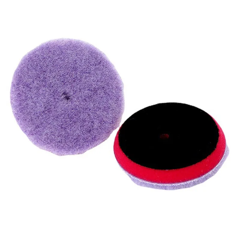 3 inch Wool Polishing Pad High Density Lambs Woollen Polish Buffing Pad