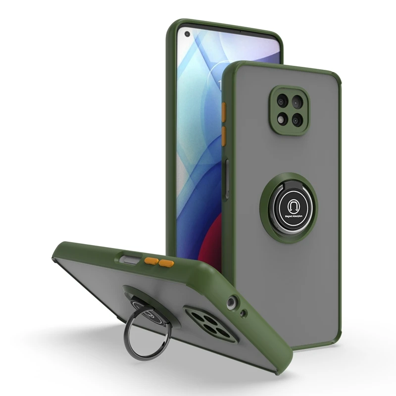 Matte Clear Kickstand Shockproof Protective Phone Case