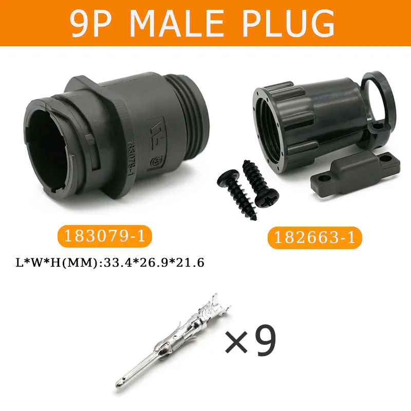 auto, conector de SMT, 4 P, 9P,