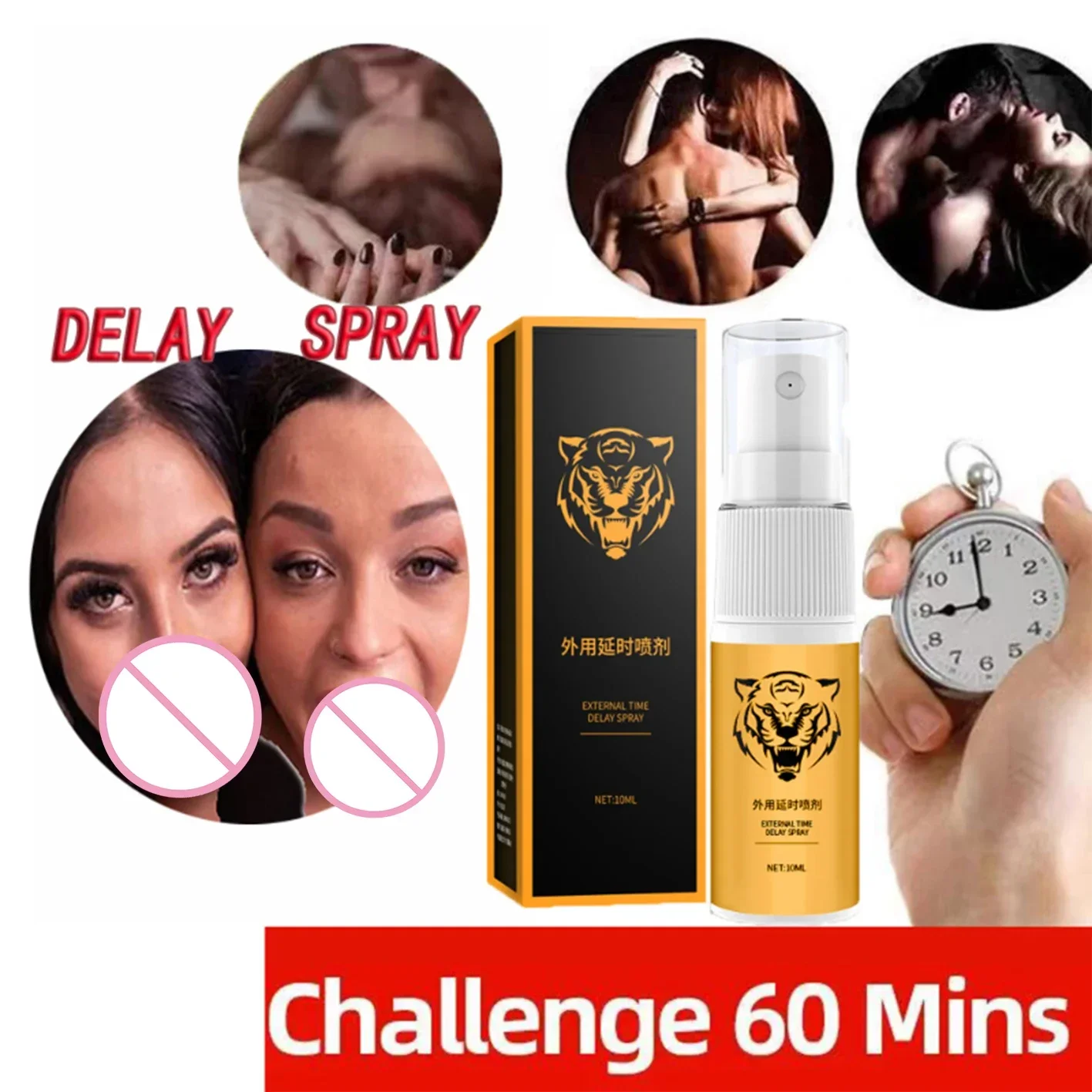 Sex Delay Spray For Men Extended Time 60mins Indian God Oil Delay Male Anti Premature