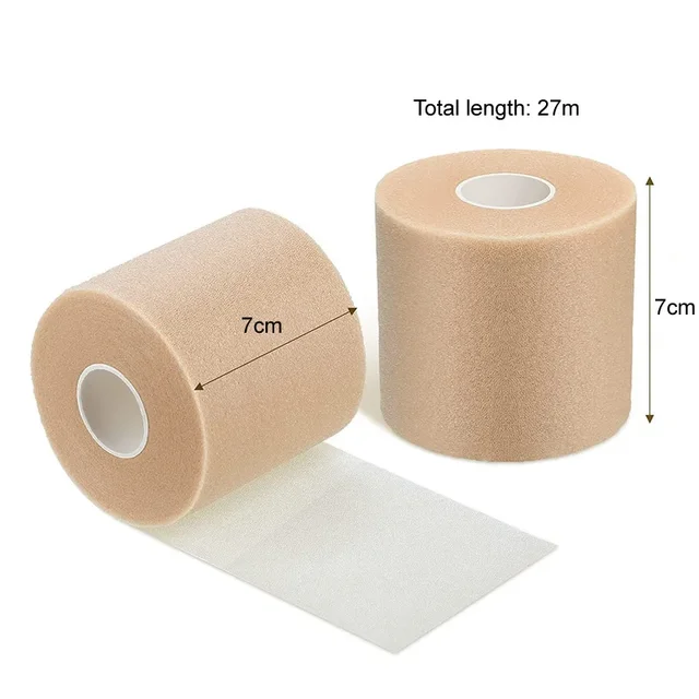 4/6 Pieces Foam Underwrap Sports Tape Pre Wrap Athletic Tape  Bandage for Ankles Wrists Hands Knees 2