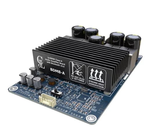 Amplificador de Áudio Estéreo Classe d 2.0 Canais 2x300w Placa Amplificadora Digital Hifi Nvarcher-tpa3255 - Image 6