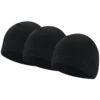 3 Pieces Winter Watch Skull Cap Men Warm Polar Fleece Beanie Hat Thick Windproof Unisex for Outdoor Exercising Helmet Liner 1
