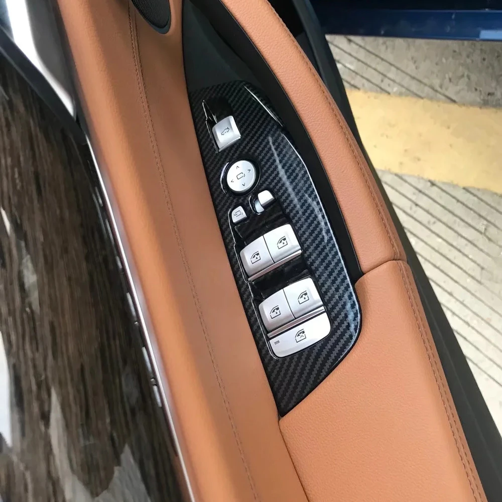 2023 Bmw X3 Accessories For Bmw X3 G01 2022 2023 Car Accessories Carbon Fiber Inner Door Window Armrest Cover Switch Panel Trim Sticker Garnish Interior Mouldings Aliexpress