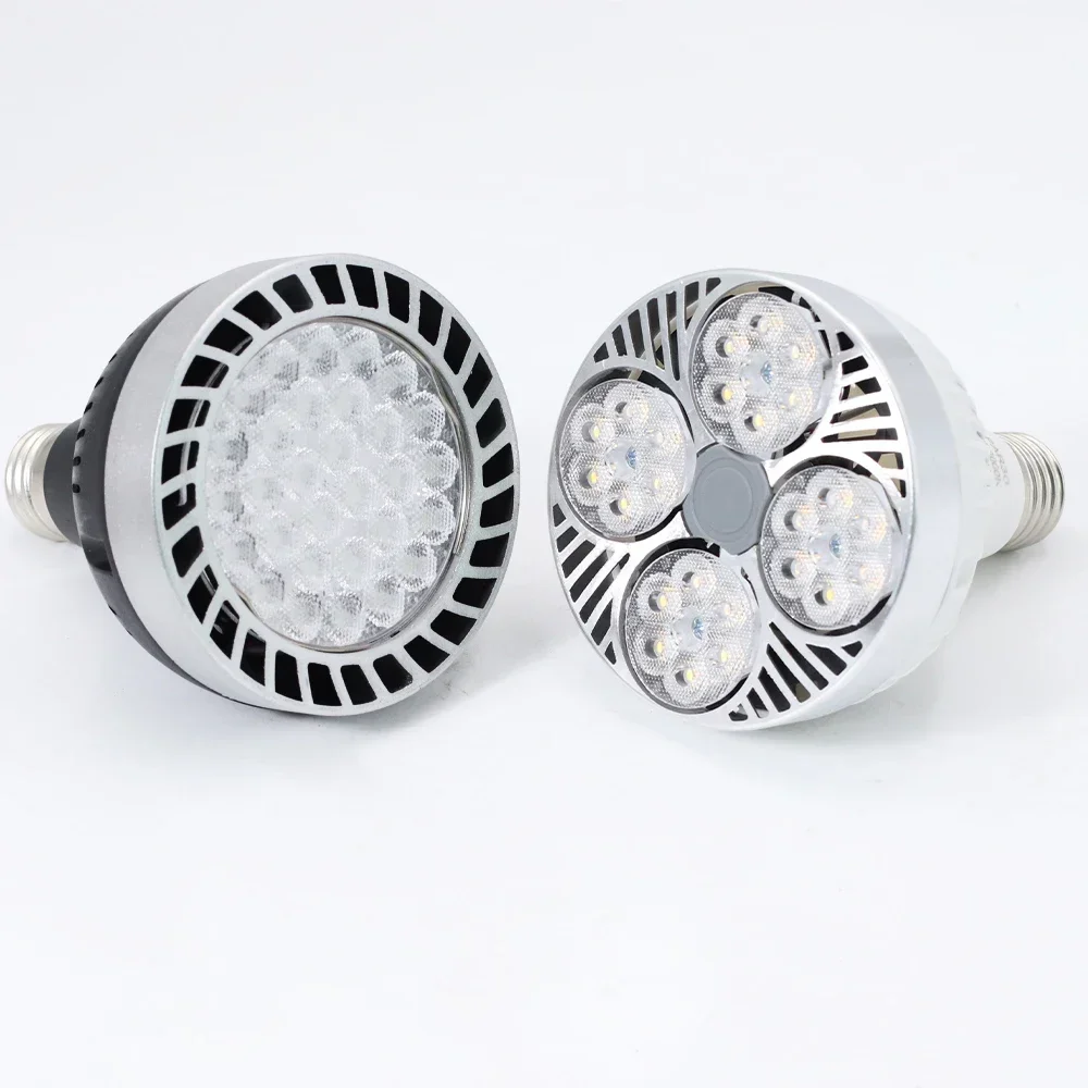 20 Pcs 35W Led High Power PAR30 Light Bulb E27 3000K/6000K Bright Light Energy-saving Lamp 220V Spotlight Lighting