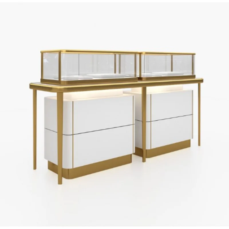 

custom.The Middle East Modern Display Shop Furniture Jewellery Display Cabinets Jewelry Store Display Showcase