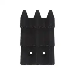 Minimalist Wall - Mounted Dart Display Rack - Holds 9 Darts, Sturdy Polypropylene Construction, Perfect for Home Game Rooms and Gifts (Black)