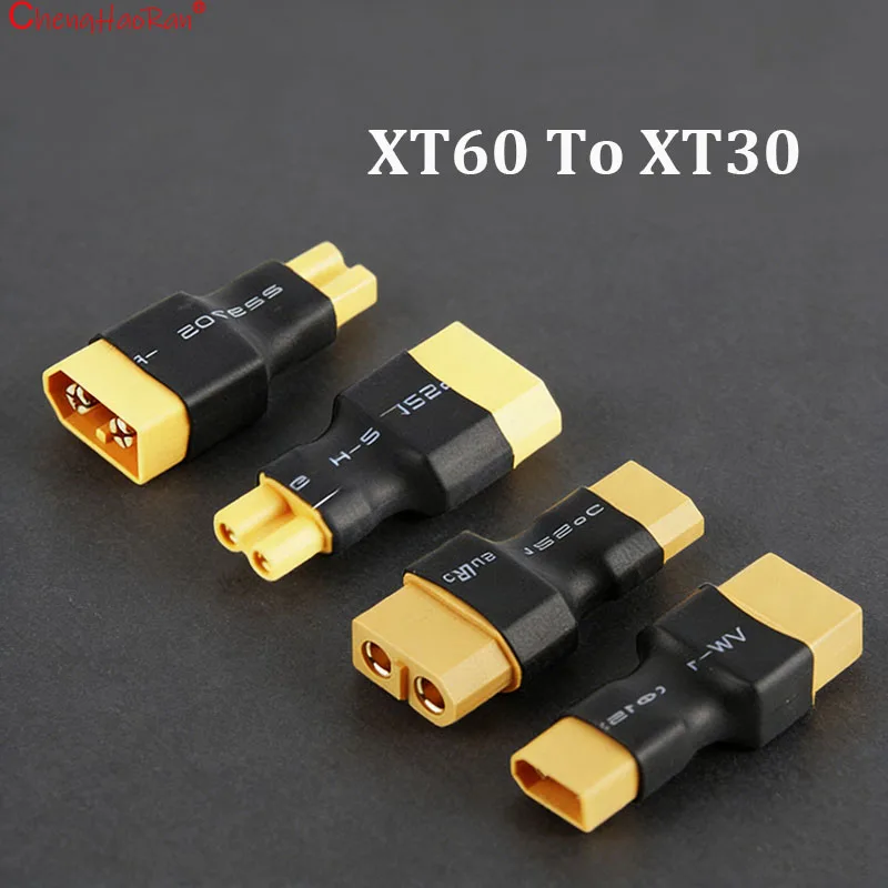ChengHaoRan 1/2PC DIY 어댑터 XT30 XT60 XT90-T 플러그 TRX 시리즈 병렬 직접 연결 남성 여성 커넥터 제어 부품