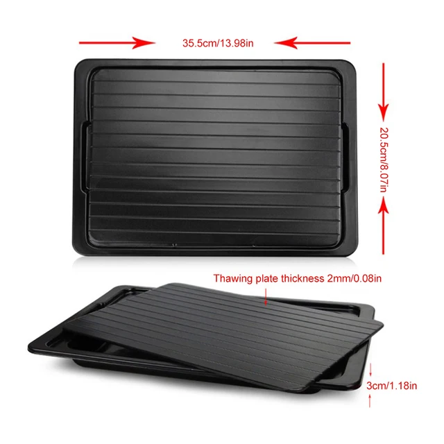 Piatti Per Scongelamento Rapido In Alluminio - 23x16.5cm - Foto 7