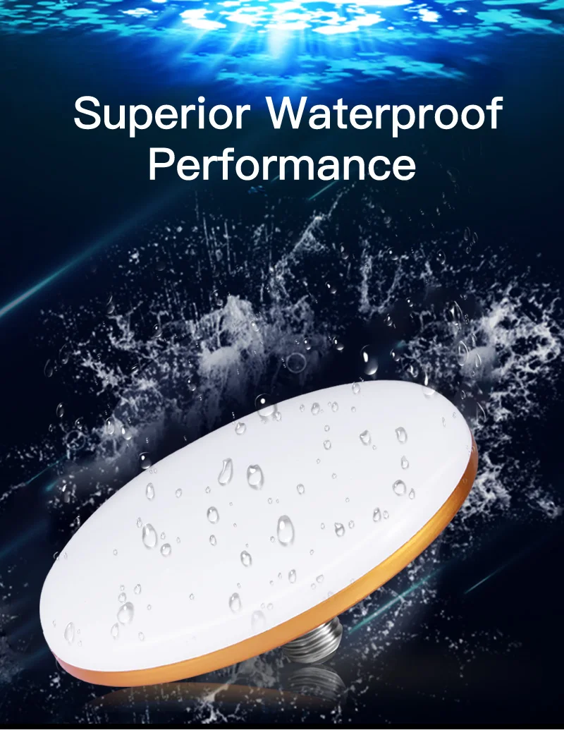 Description Picture 5 of itemHight Brightness Led Bulbs E27 UFO Led Bulb For Bedroom Dinning Room Cold White 15W 20W 30W 40W 50W 60W Led Light Bulbs 220V