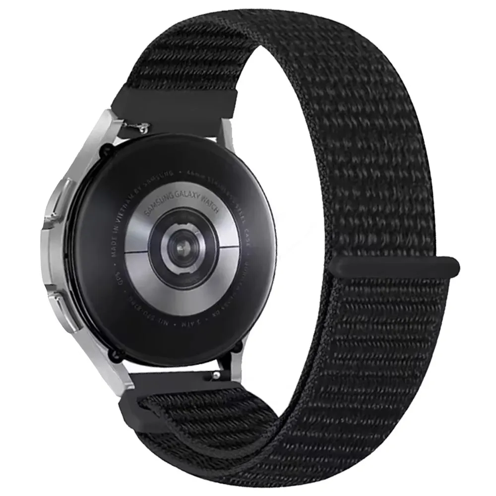 Breathable Adjustable Nylon Sports Watch Strap, 20mm/22mm