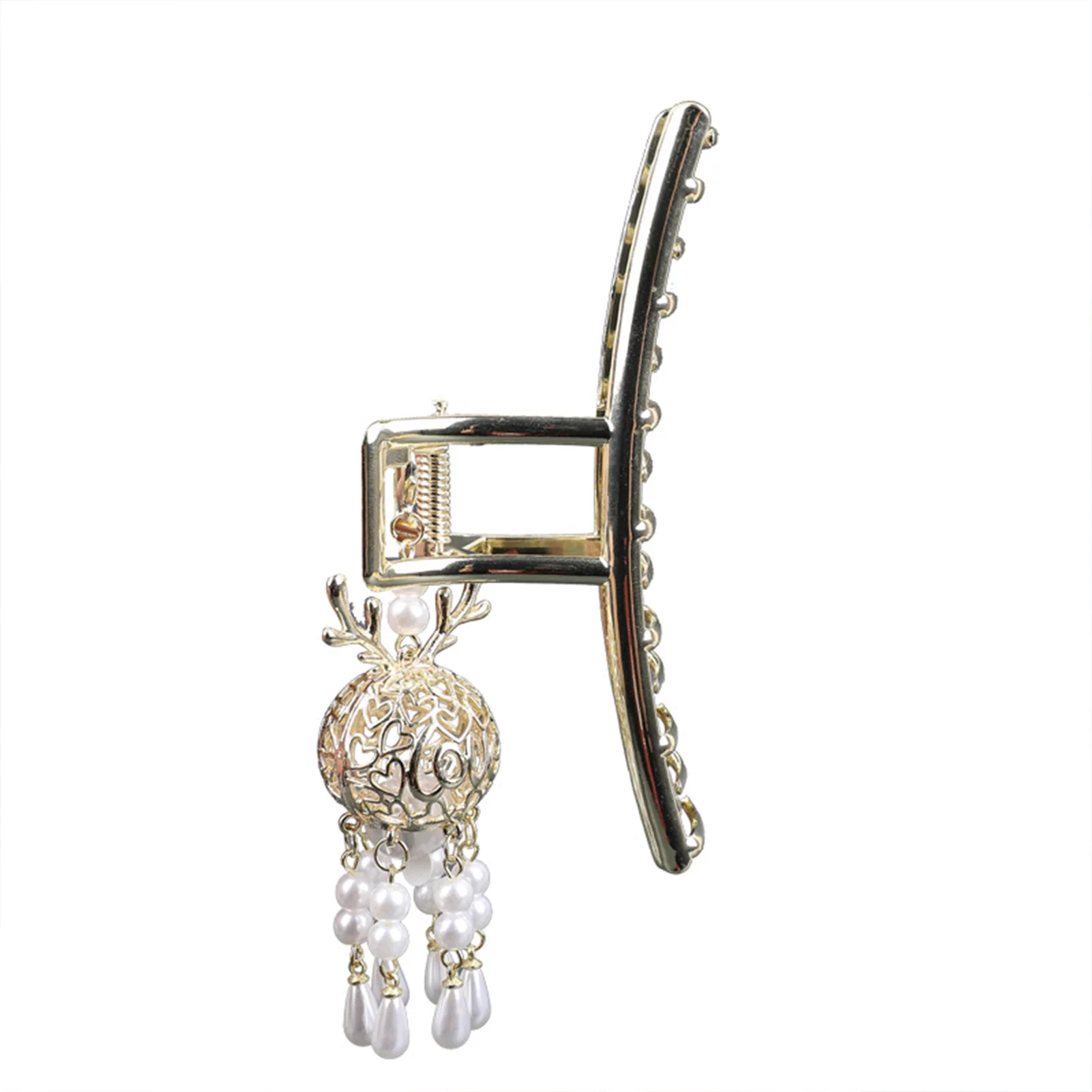 

Antler-Shaped Luminous Alloy Hairpin Retro Elegant Hair Fork Hairstyle Design Tool for Party Cosplay Outfit Cloth Matching