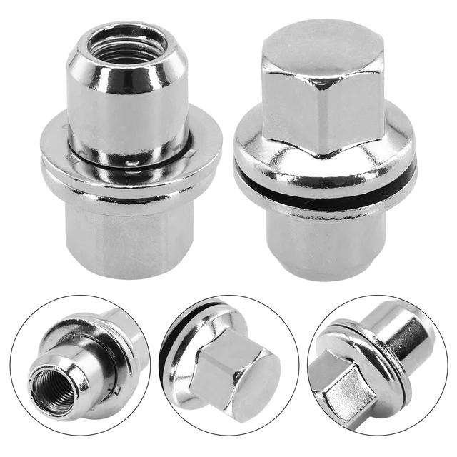 Amazon.com: Mysttoo M14x1.5 Chrome Wheel Lug Stud Nut Set