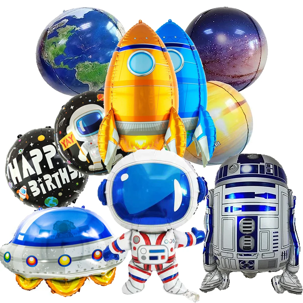 Planet Geburtstag Sternenhimmel Party Dekoration Geschirr Pappteller Servietten Sonnensystem Weltraumthema Sternennacht Partyzubehör – Detail 17