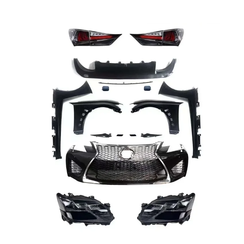 

Автомобильные аксессуары Facelift, передний и задний бампер для Lexus 13-15 GS до 16 GS-F Bodykit