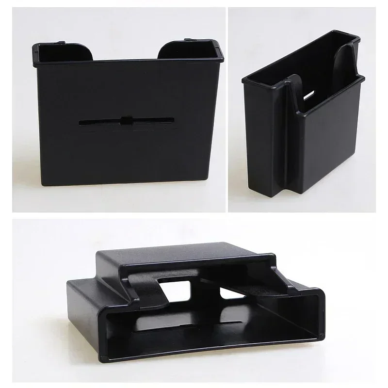 Car Storage Bag Mobile Phone Charge Box Air Vent Outlet Holder Pocket Organizer Auto Door Side Key Box Ornament Car Accessories