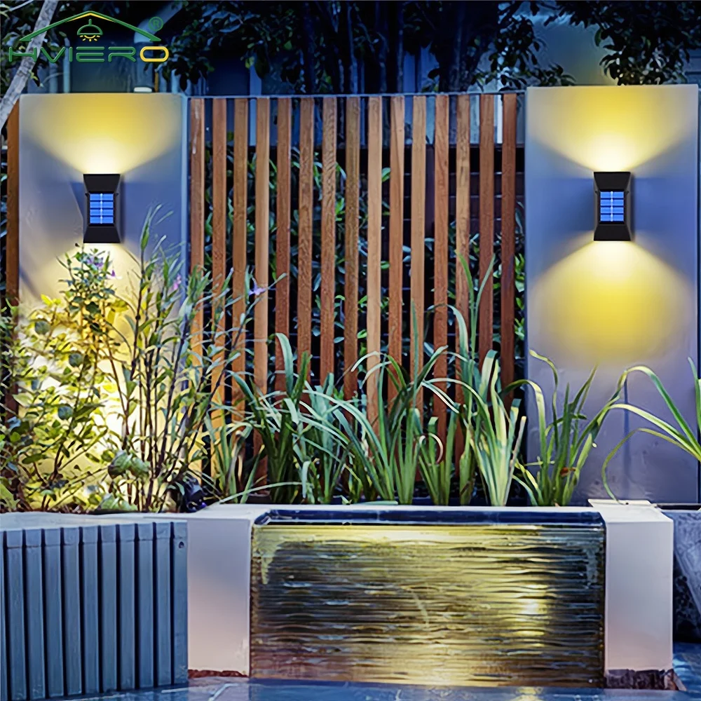Description Picture 6 of itemSolar Outdoor Wall Lamp LED Waterproof Decoration Landscape Sun Powered Lights For Park Garden Fence Courtyard Villa Lighting