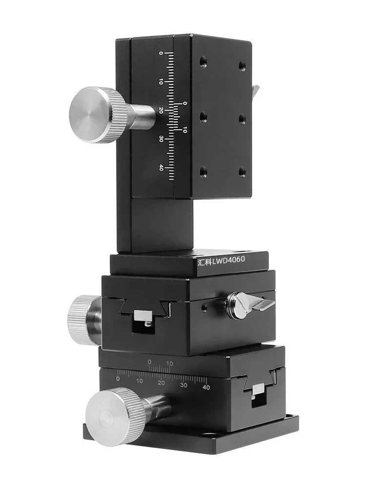 

XZ Axial Translation Platform LWE/LWD/4040/4060/4090 Gear Dovetail Groove Guided Fine Tuning Sliding Table