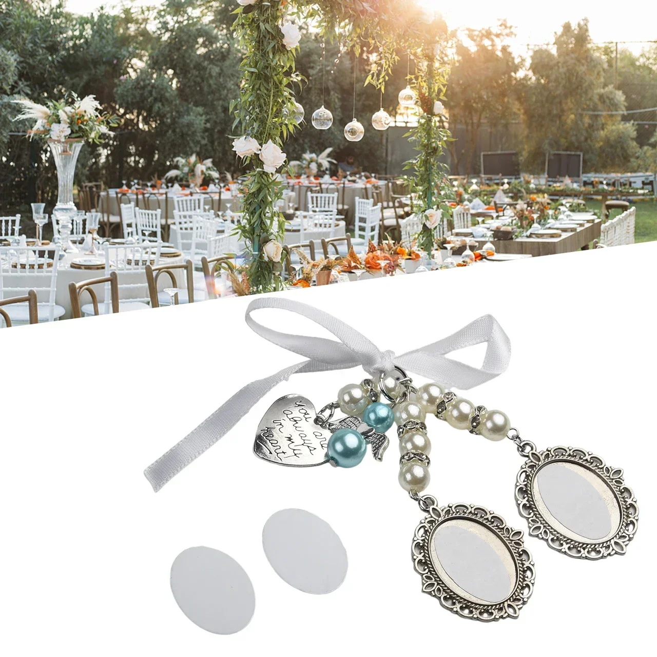 Pin Badge Pendant Bridal Bouquet Decor Commemorative Gifts Brooch Flower Pendant For Wedding Festival Event Decor