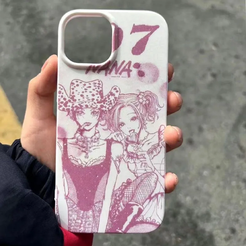 Luxury Pink N-Nana O-Oosaki Hard Phone Case