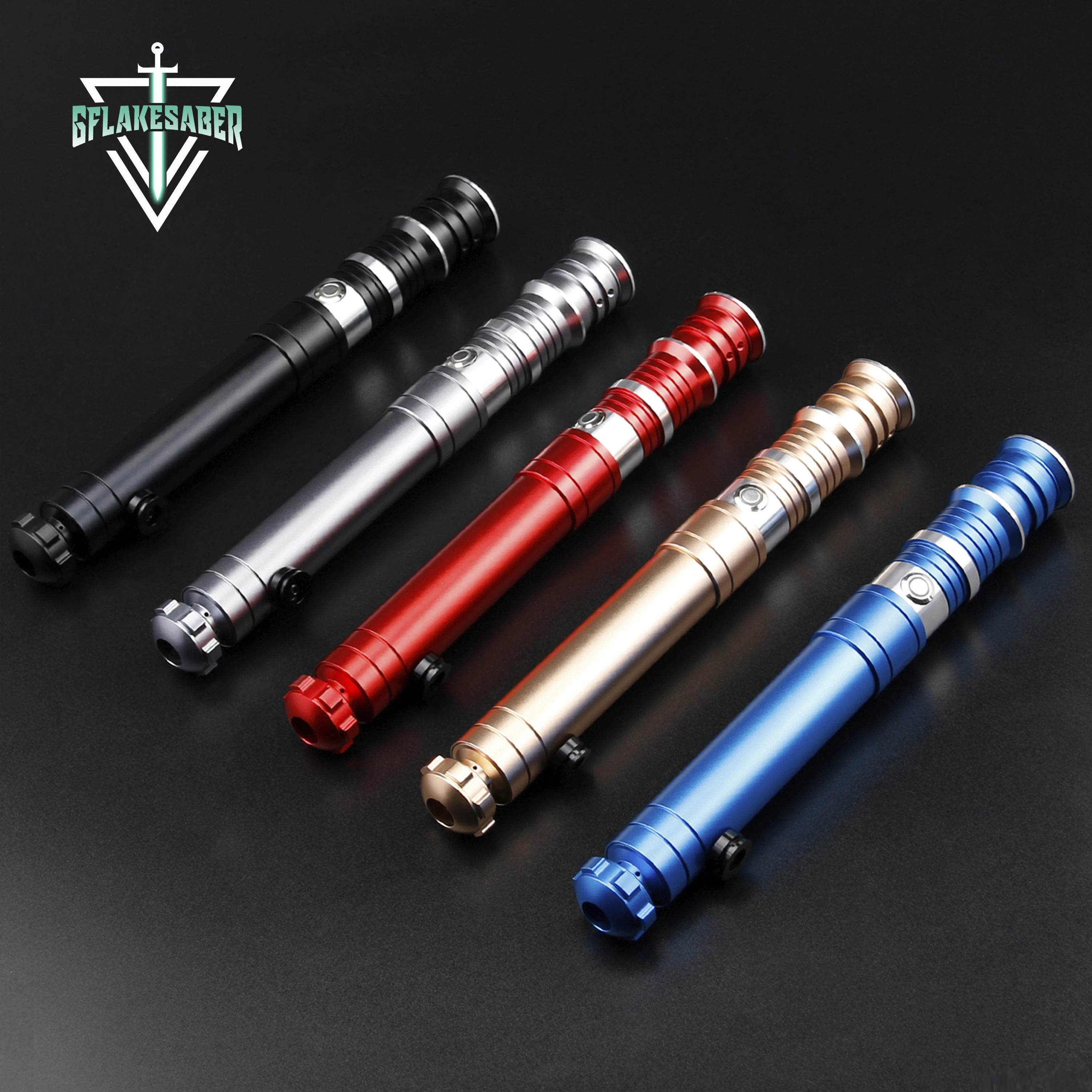 Txqsaber Heavy Dueling Light Saber Rgb & Pixel Smooth Swing Lightsaber Cambia Colore Metal Hilt Blaster Laser Jedi Sword Toys