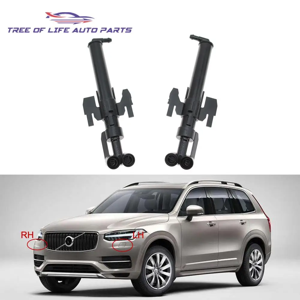 

For Volvo XC90 MK2 2.0L 2016-2020 New Front Headlight Washer Nozzle Headlamp Cleaning Spray Pump Cylinder 31349383 31349382