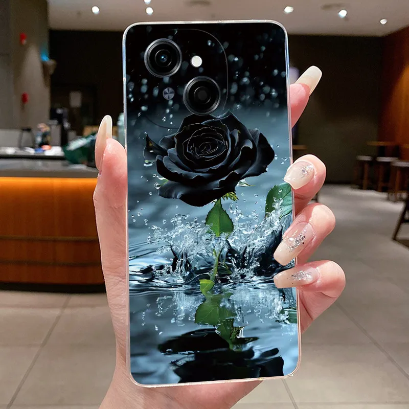 Luxury Dragon Cute Boys & Girls Transparent Back Cover