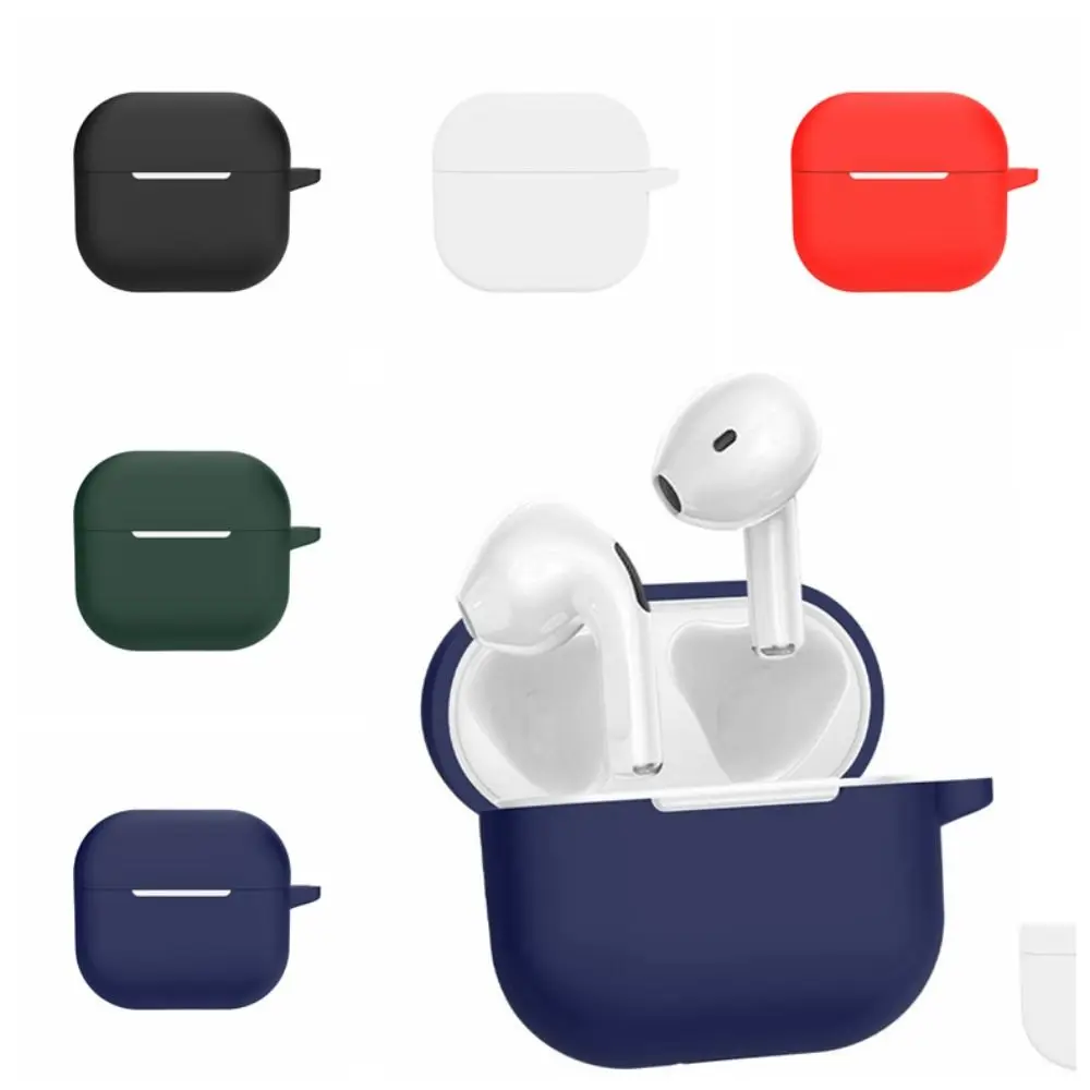 Portable Soft Earphone Case: Anti-Drop, Dustproof, Shockproof Silicone Protector Sleeve