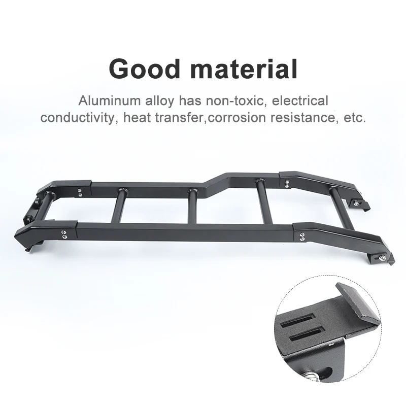 Car Rear Door Ladder BAWA For Suzuki Jimny Aluminum Alloy Tailgate Ladder Accessories For Jimny Up car ladder