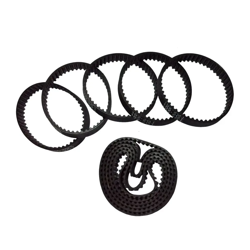 

2GT Timing Belt 102-2GT-6 Rubber Conveyor Belt L=102mm W=6mm 51 Teeth in Closed Loop for 3D Printer Pack of 10pcs