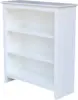 International Concepts- 3 shelves Shaker Bookcas 1