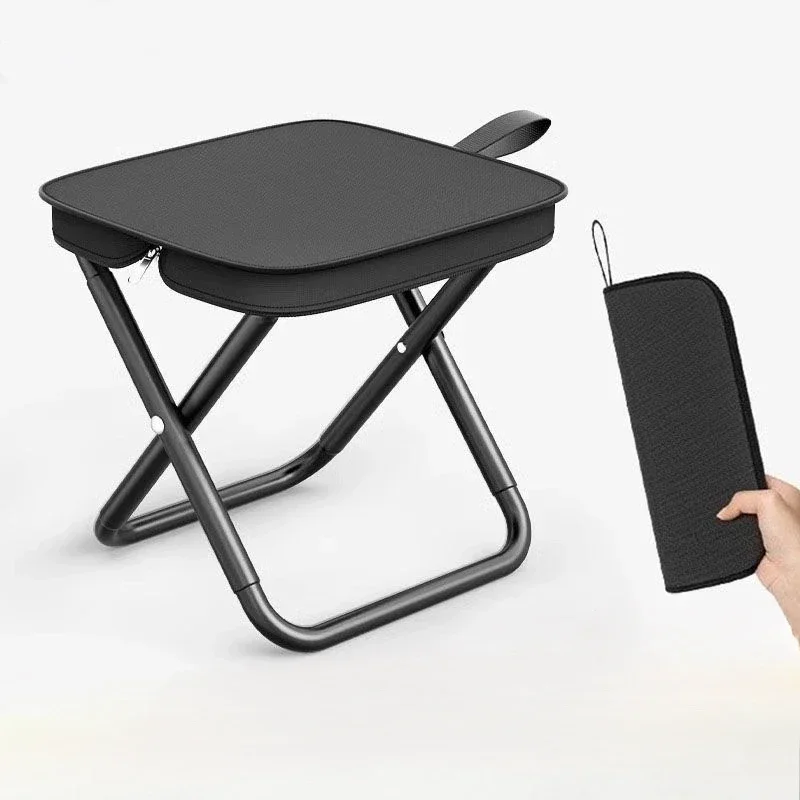 Folding Stool Outdoor Portable Folding Stool Lightweight and Convenient Folding Stool Camping Travel Fishing Portable