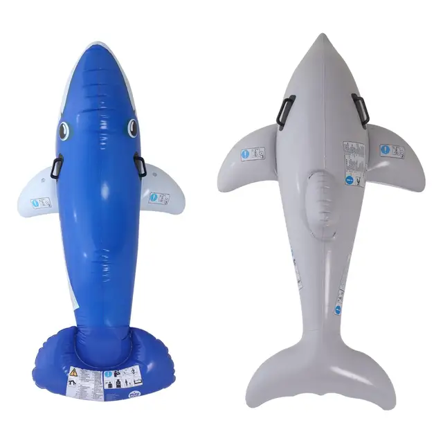 Dolphin Inflate Decorations Water Float Toy Pool Toy for Beach Poolside Boys 3